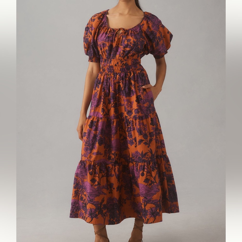 NWOT Anthropologie somerset maxi dress